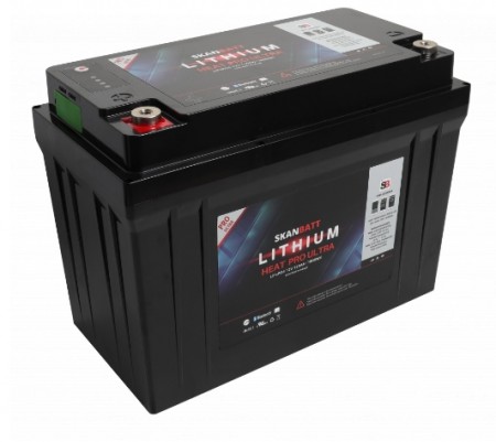 SKANBATT Lithium HEAT PRO 'Ultra' 12V 120AH